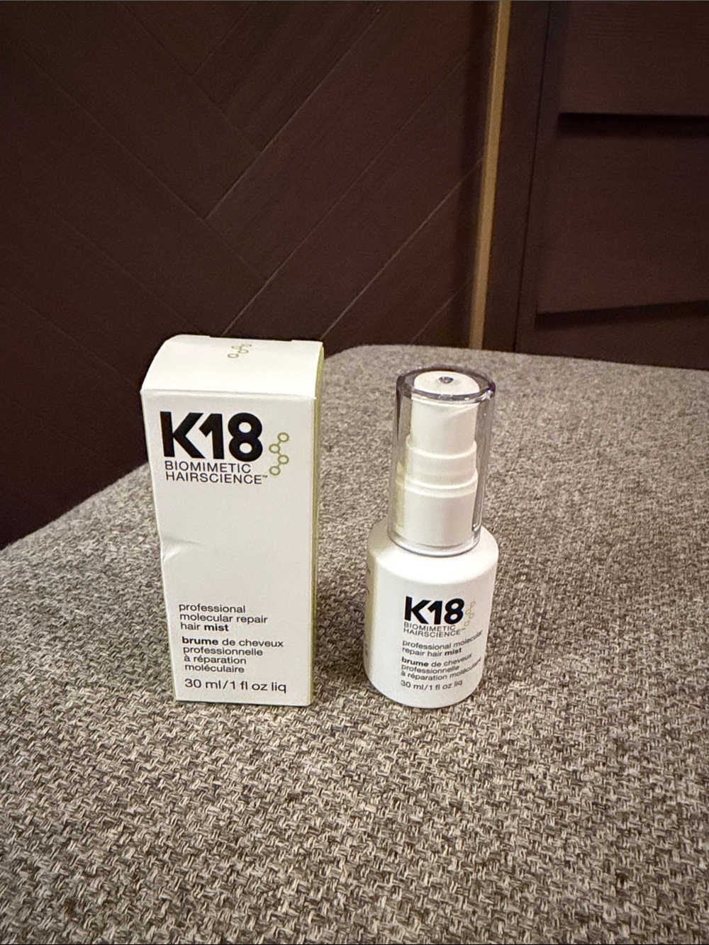 K18 Biomimetic Hairscience Professional Molecular Repair Hair Mist - White